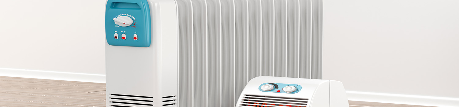 Oil-filled radiator and fan heater