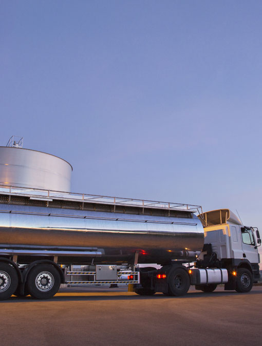 Stainless steel tanker