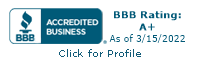 BBB Logo with Rating