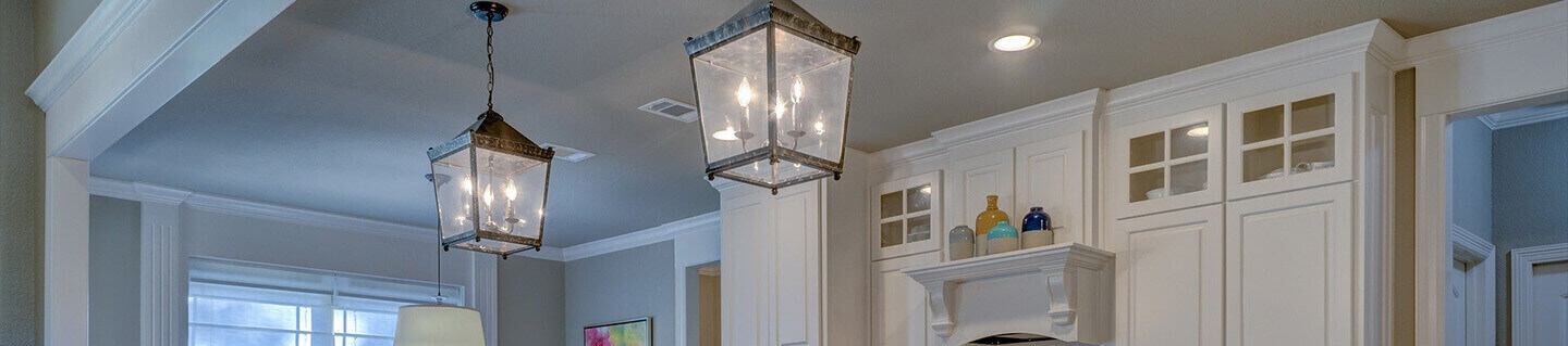 light fixture banner